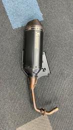 Akrapovic uitlaat piaggio zip E4 of E5, Ophalen, Gebruikt, Uitlaat, Piaggio