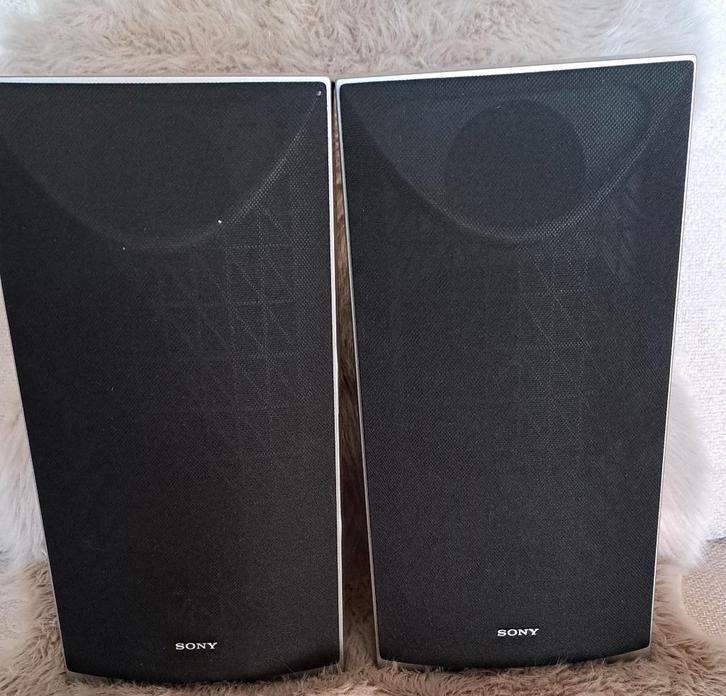 Sony Model SS-MJ1,speaker set, Audio, Tv en Foto, Luidsprekers, Gebruikt, Front, Rear of Stereo speakers, Minder dan 60 watt, Sony