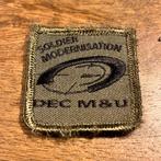 Borst embleem 4x4 DEC M&U SOLDIER MODERNISATION, Ophalen of Verzenden, Landmacht, Nederland, Embleem of Badge