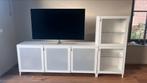 Tv meubel met vitrinekast, Ophalen, Gebruikt, 100 tot 150 cm, 150 tot 200 cm