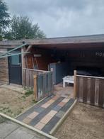 Tuin overkapping met schuur en schuttings, Ophalen of Verzenden, Gebruikt, Veranda