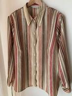 Dames retro blouse 70’s Canda maat 52 beige bruin, Kleding | Dames, Ophalen of Verzenden, Zo goed als nieuw, Canda, Blouse of Tuniek