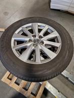 Mazda lichtmetalen velgen met band 225/65/R17, Auto-onderdelen, Banden en Velgen, Ophalen, Gebruikt, 17 inch, Zomerbanden