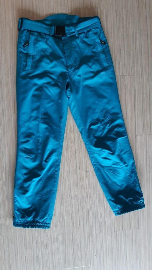 Skibroek Tenson, Turquoiseblauw maat 50, Kleding | Heren, Wintersportkleding, Gedragen, Broek, Maat 48/50 (M), Ophalen of Verzenden