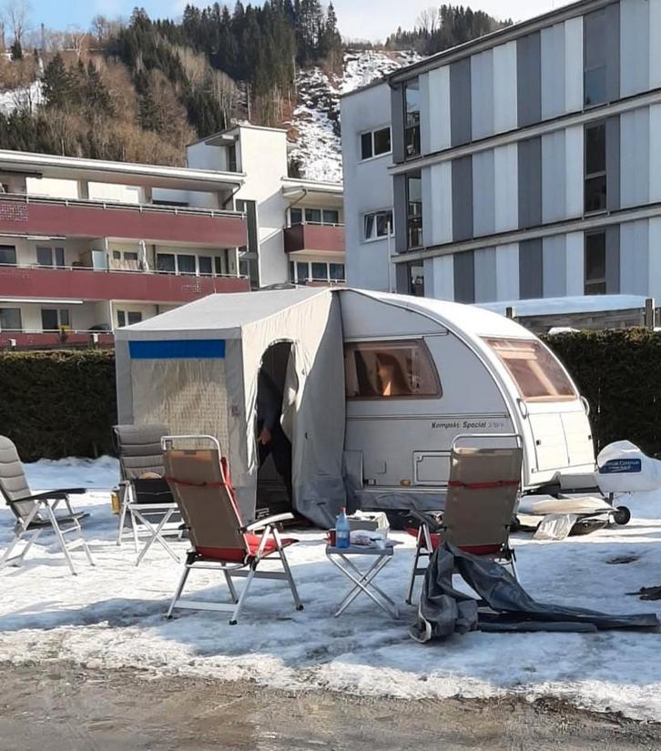 KIP wintertentje, Caravans en Kamperen, Tenten, tot en met 4, Zo goed als nieuw, Ophalen of Verzenden