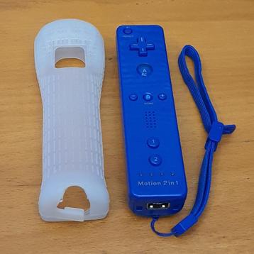 Blauwe Nintendo Wii Motion Controller beschikbaar voor biedingen