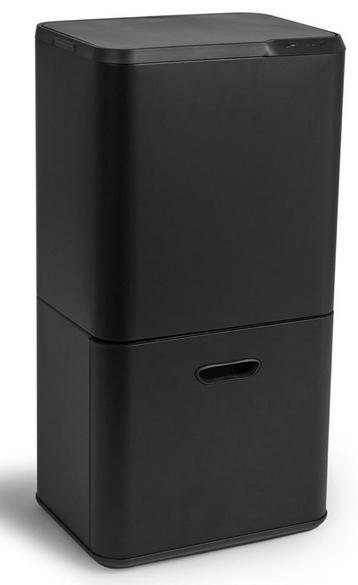 Umuzi Cleaning Prullenbak 63L  Mat Zwart - 30,5x41x78cm beschikbaar voor biedingen