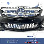 W204 C204 Mercedes C Klasse FACELIFT VOORBUMPER COMPLEET + G, Gebruikt, -, Voor, Ophalen of Verzenden