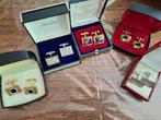 Manchetknopen vintage, Sieraden, Tassen en Uiterlijk, Manchetknopen, Ophalen of Verzenden, Zo goed als nieuw, Overige materialen