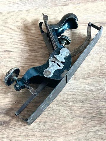 Antiek 1912 Stanley No. 113 verstelbare spookschaaf beschikbaar voor biedingen