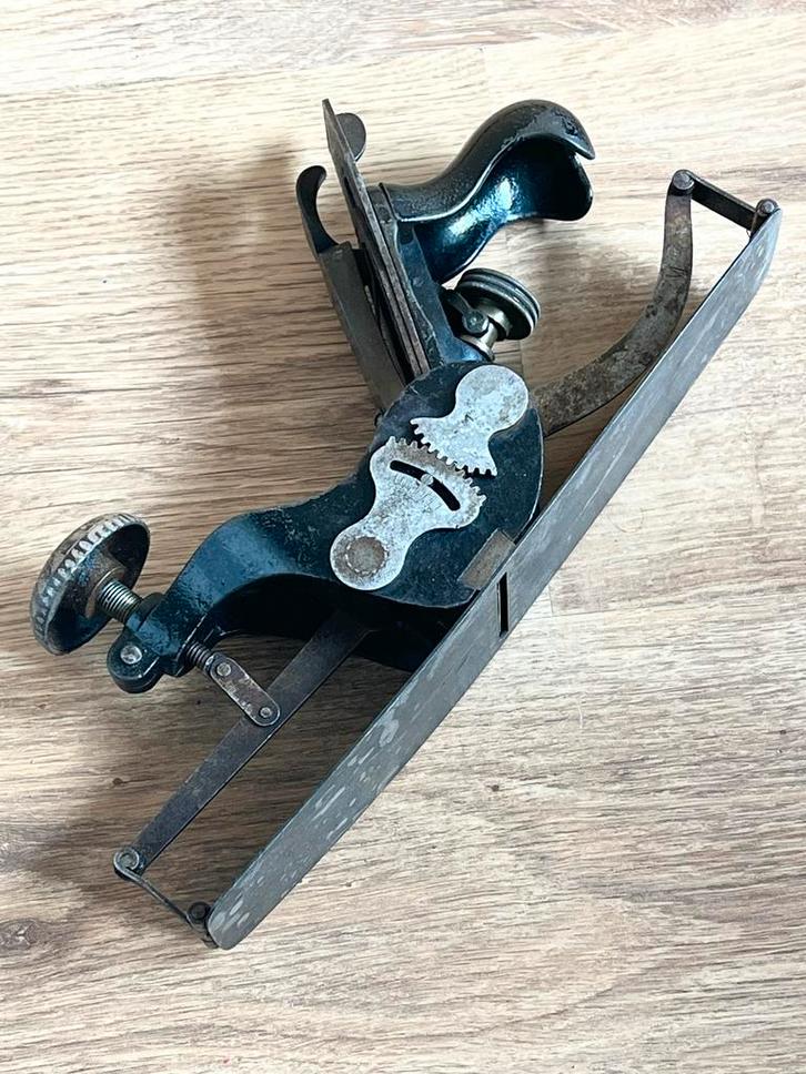 Antiek 1912 Stanley No. 113 verstelbare HOL-BOL, Antiek en Kunst, Antiek | Gereedschap en Instrumenten, Ophalen of Verzenden