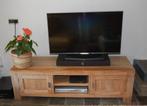 Teakhouten TV meubel, Ophalen, Gebruikt, 150 tot 200 cm, Teakhout