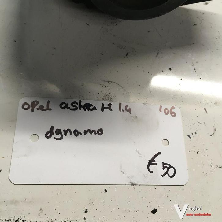 Opel Astra H 1.4 B 2006   Dynamo, Auto-onderdelen, Motor en Toebehoren, Gebruikt, Ophalen of Verzenden