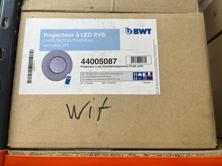 Zwembadlamp wit, Tuin en Terras, Zwembad-toebehoren, Nieuw, Verlichting, Ophalen