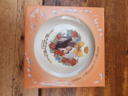 koninklijk jubileum bord huwelijk /3 thee/koffie lepeltjes, Verzamelen, Koninklijk Huis en Royalty, Nieuw, Servies, Nederland