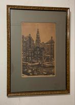Cornelis Brandenburg (1884 - 1954) - Damrak (Amsterdam), Ophalen of Verzenden