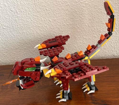 Lego Creator 31073 “Mythische Wezens”, Kinderen en Baby's, Speelgoed | Duplo en Lego, Zo goed als nieuw, Lego, Complete set, Ophalen of Verzenden