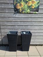 2 grote plantenbakken!, Ophalen, Gebruikt, Minder dan 60 cm