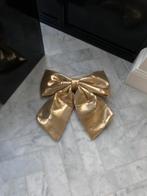 Kerststrik goud voor voordeur of krans, Ophalen of Verzenden, Zo goed als nieuw, Goud