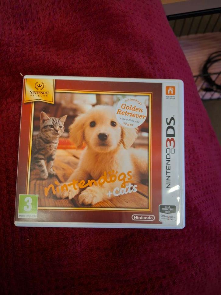 Nintendogs + Cats Golden Retriever - Nintendo Selects, Spelcomputers en Games, Games | Nintendo 2DS en 3DS, Zo goed als nieuw