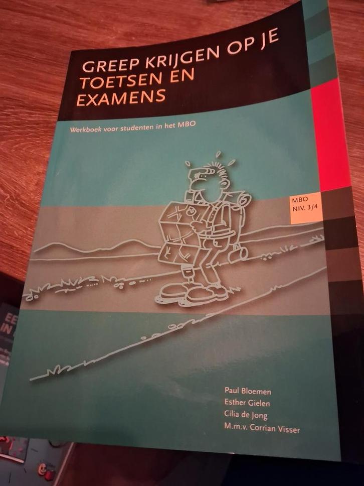 Esther Gielen - Greep krijgen op toetsen en examens, Boeken, Schoolboeken, Zo goed als nieuw, Nederlands, Overige niveaus, Ophalen of Verzenden