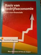 Basisboek Bedrijfseconomie - 1e druk, Ophalen of Verzenden, Zo goed als nieuw, Economie en Marketing