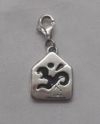 Zilveren afneembare Charm bedel met Ohm symbool nr.379, Overige merken, Verzenden, Zo goed als nieuw, 1 bedel