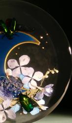 Unieke epoxyhars kunst. Dancing under the moon., Ophalen of Verzenden