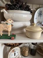 Een beboterd patepotje met leeuwenkopjes, Ophalen of Verzenden