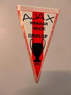 Ajax Juventus Europa Cup Album 1973 vaantje vintage papier, Verzamelen, Verzenden, Gebruikt, Ajax
