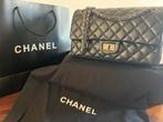 Chanel Reissue 255, Ophalen, Nieuw, Zwart, Leer