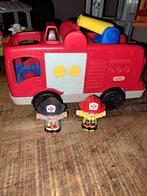 Fisher Price Little people brandweerauto, Kinderen en Baby's, Speelgoed | Fisher-Price, Speelset, Gebruikt, Ophalen of Verzenden