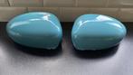 Spiegelkappen Fiat 500, kleur: 952 Azzurro blauw, Ophalen of Verzenden, Gebruikt, Fiat