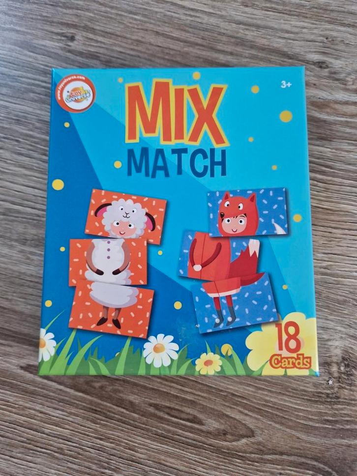 Toy Universe Mix Match Kaartspel ZGAN, Kinderen en Baby's, Speelgoed | Educatief en Creatief, Zo goed als nieuw, Ophalen of Verzenden
