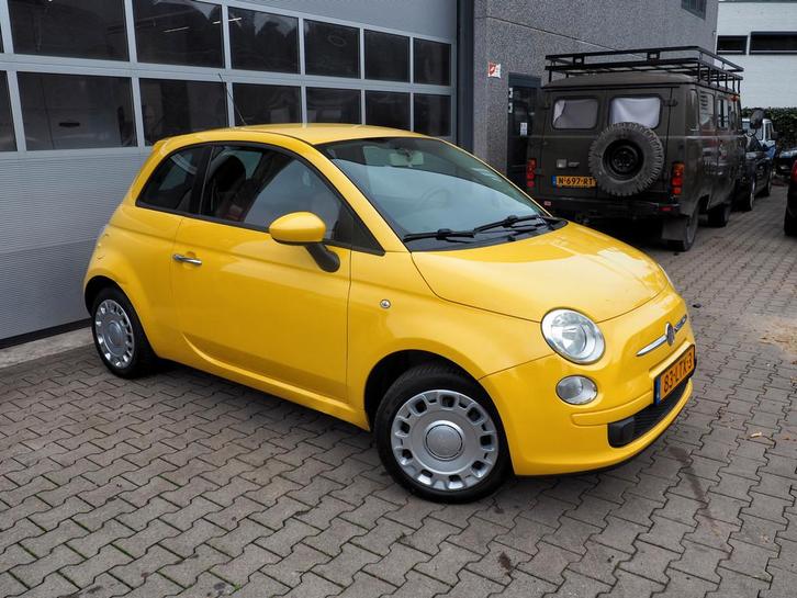 Fiat 500 1.4 16v Sport AIRCO LEDER ELEK. PAKKET (bj 2010), Auto's, Fiat, Bedrijf, Te koop, ABS, Airbags, Airconditioning, Boordcomputer