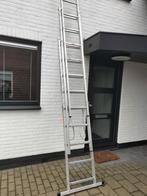 Alpe reformladder 3x9 sporten - Max 5,64m werkhoogte, Ophalen of Verzenden, Gebruikt, Ladder, 4 meter of meer
