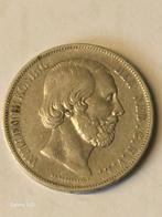 Rijksdaalder 1871 zilver, Postzegels en Munten, Munten | Nederland, Ophalen of Verzenden, Koning Willem III, 2½ gulden, Zilver