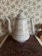 Emaille koffiepot, Ophalen