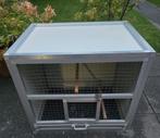Super degelijke kooi, Dieren en Toebehoren, Ophalen, Zo goed als nieuw, Aluminium, Vogelkooi