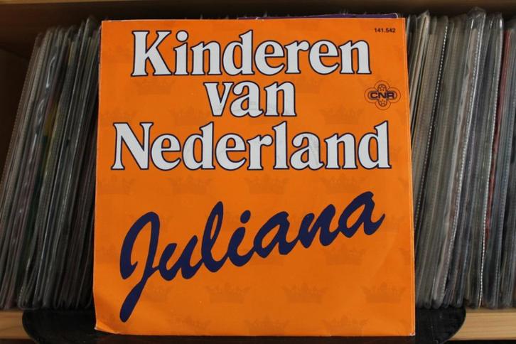 7" Single Kinderen Van Nederland - Juliana / Wilhelmus Va, Cd's en Dvd's, Vinyl Singles, Gebruikt, Single, Pop, 7 inch, Ophalen of Verzenden