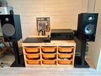 Focal Chora 806 boekenplank speakers & originele stands!, Zo goed als nieuw, 120 watt of meer, Front, Rear of Stereo speakers