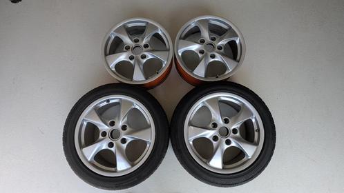 Porsche Boxster breedset 17 velgen, Auto-onderdelen, Banden en Velgen, Velg(en), Zomerbanden, 17 inch, Personenwagen, Ophalen