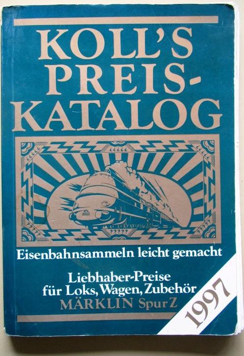 Märklin KOLL spoor Z prijscatalogus uit 1997, Hobby en Vrije tijd, Modeltreinen | Overige schalen, Gebruikt, Boek, Tijdschrift of Catalogus