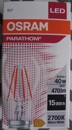 Nieuwe LED lamp peer Osram E27 - Parathom., 30 tot 60 watt, Led-lamp, Nieuw, E27 (groot)