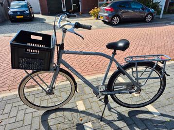 Gazelle Heavy Duty Transportfiets Heren - Frame 59 - Grijs  beschikbaar voor biedingen