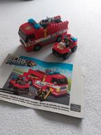 Blok Squad 2422 Brandweerwagen en quad, Ophalen of Verzenden, Zo goed als nieuw, Complete set
