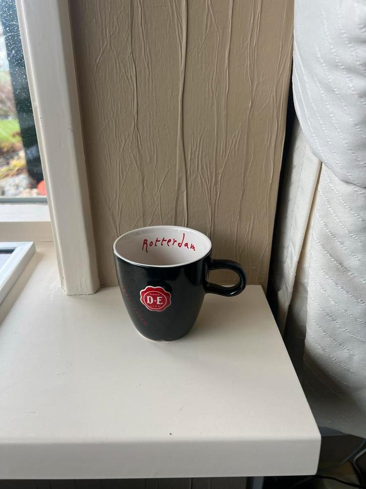 Douwe Egberts Rotterdam Mok, Huis en Inrichting, Keuken | Servies, Zo goed als nieuw, Kop(pen) en/of Schotel(s), Overige stijlen