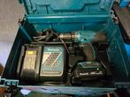 Makita 18v schroefmachine in Mbox, Doe-het-zelf en Verbouw, Gereedschap | Boormachines, Ophalen of Verzenden, Gebruikt, Boor- en Schroefmachine