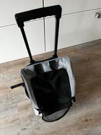Katten rugzak/trolley, Ophalen