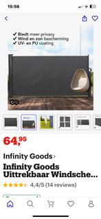 NIEUW! Infinity goods tuinscherm/windscherm, Tuin en Terras, Ophalen of Verzenden, Nieuw, 200 cm of meer, 150 tot 200 cm
